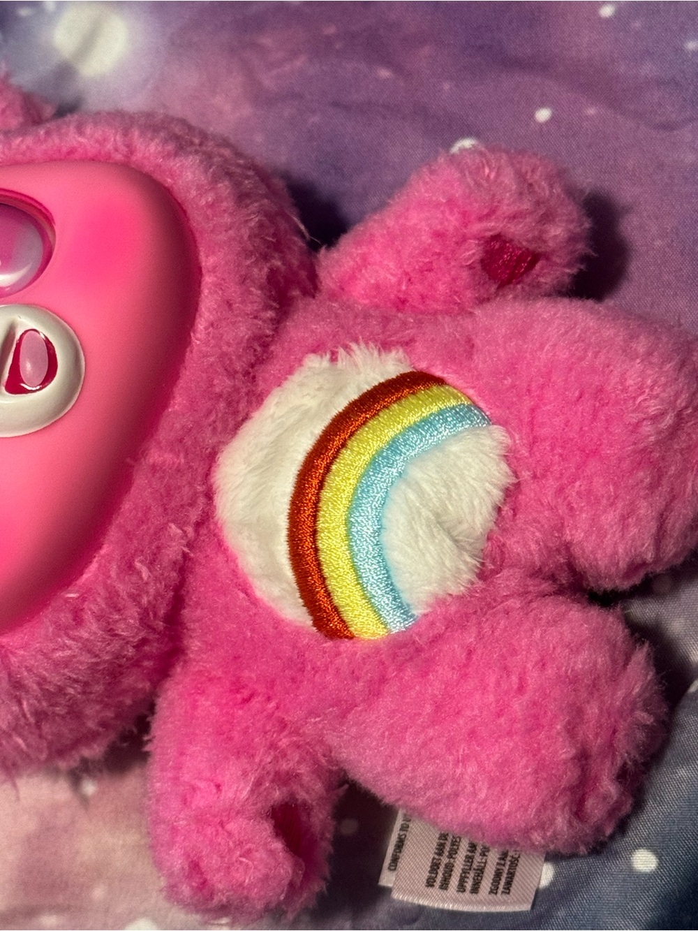 Cheer bear Care Bears cuties plush clip - Picture 3 of 5